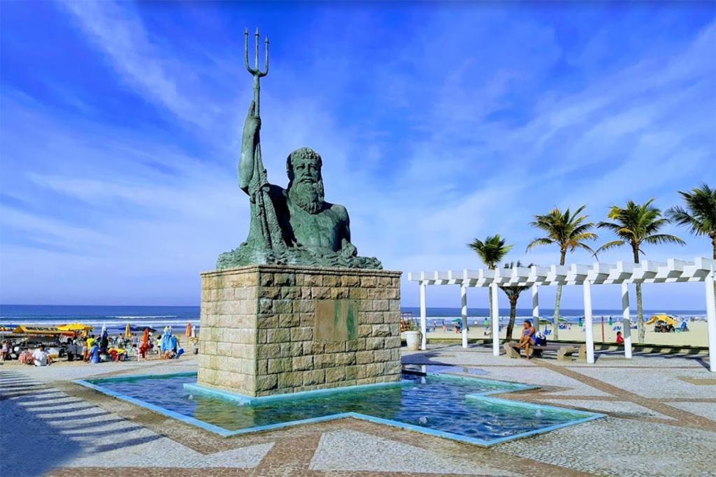 Praia Grande -Ocian Rio D'Ouro Ape 70Mt Do Mar Luaran gambar